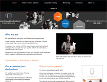 Tablet Screenshot of businessnetworkingacademy.com.au